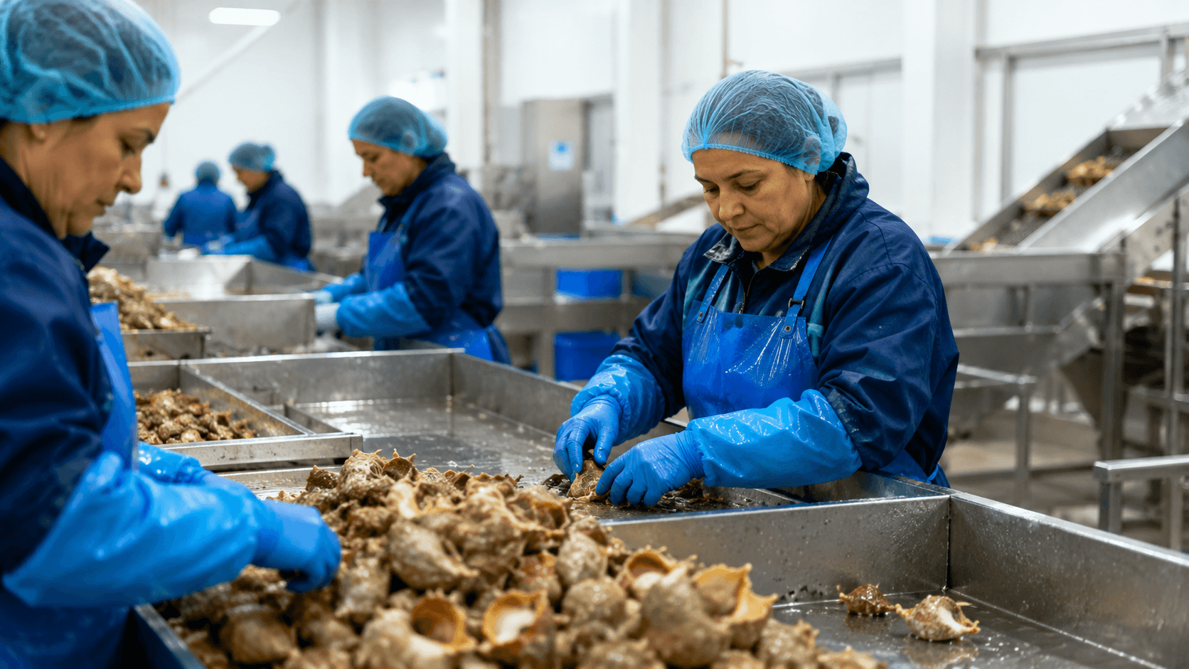 Производствен цех за морски продукти в Бургас